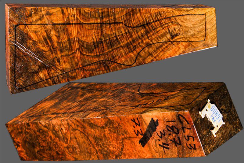 Claro Walnut Shotgun Blank (#CL53)