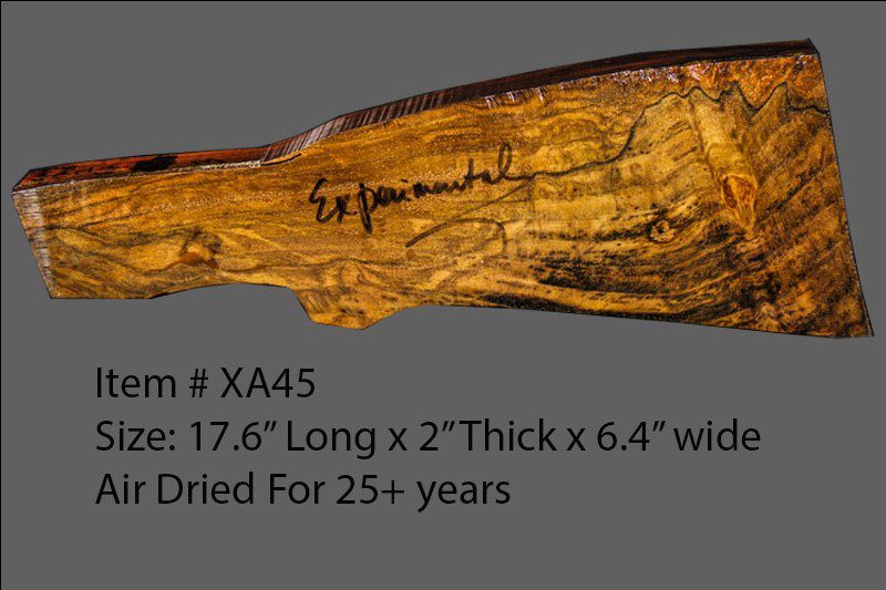 Turkish Walnut Shotgun Blank (#XA45)