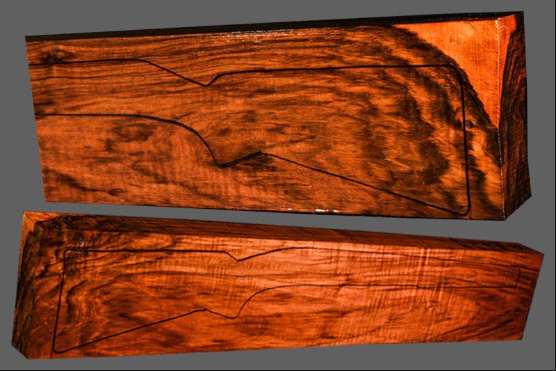 Turkish Walnut Rifle Blank (#JA46)