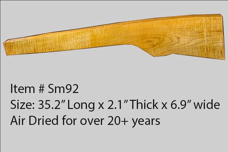 Sugar Maple Rifle Blank (#sm92)