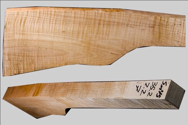Sugar Maple Rifle Blank (#sm45)