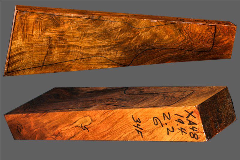 French Walnut Shotgun Blank (#XA48)