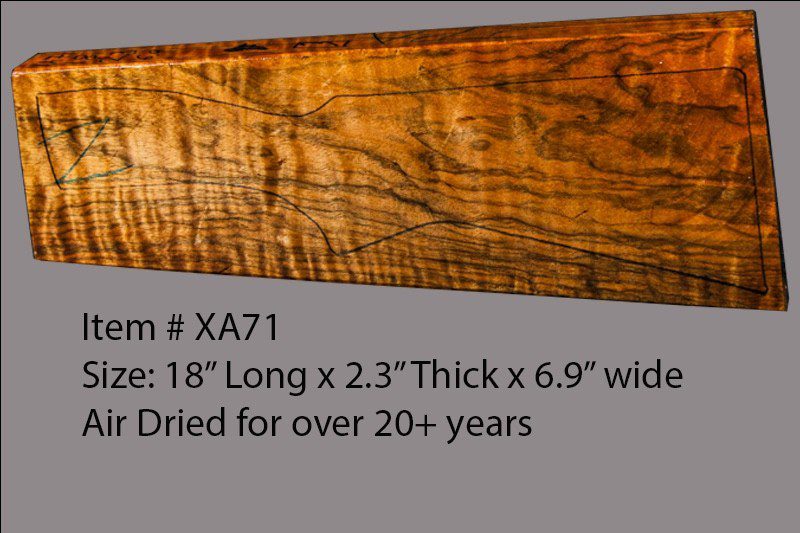 Turkish Walnut Shotgun Blank (#XA71)