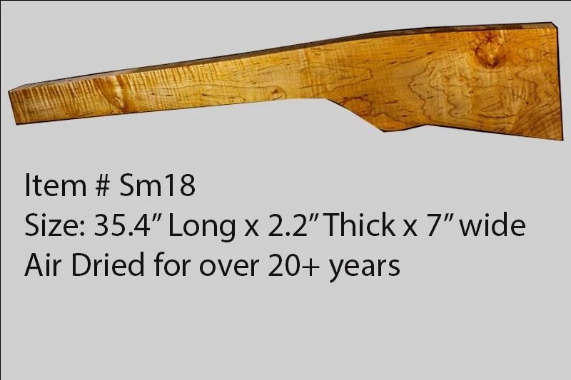 Sugar Maple Rifle Blank (#sm18)