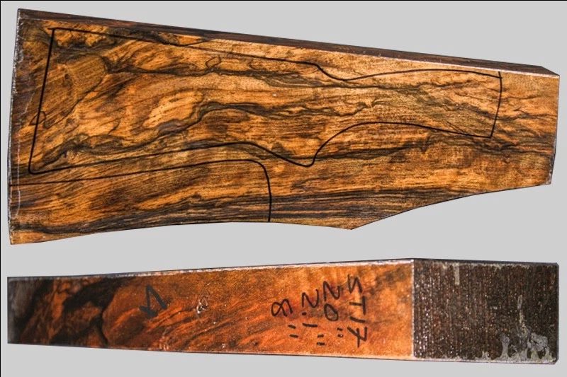 Turkish Walnut Shotgun Blank (#st17)