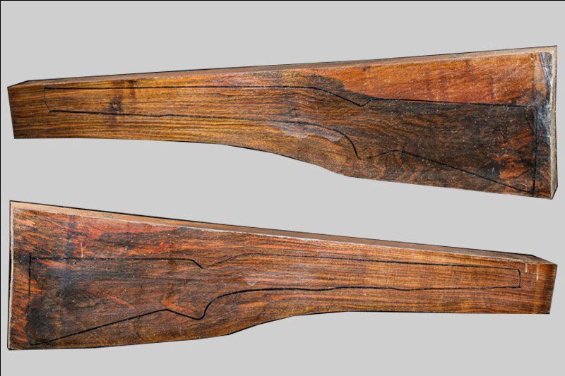 Turkish Walnut Rifle Blank (#R695)