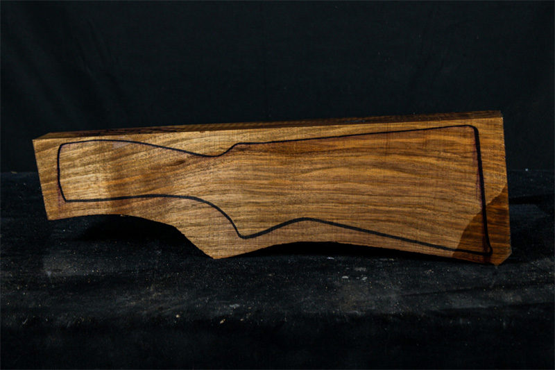 Turkish Walnut Shotgun Blank (#hb78)