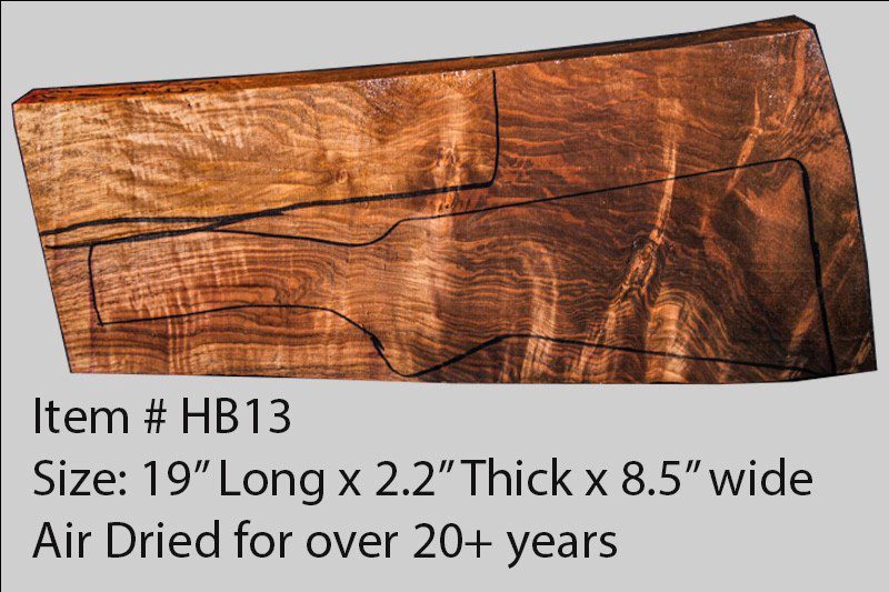 Turkish Walnut Shotgun Blank (#HB13)