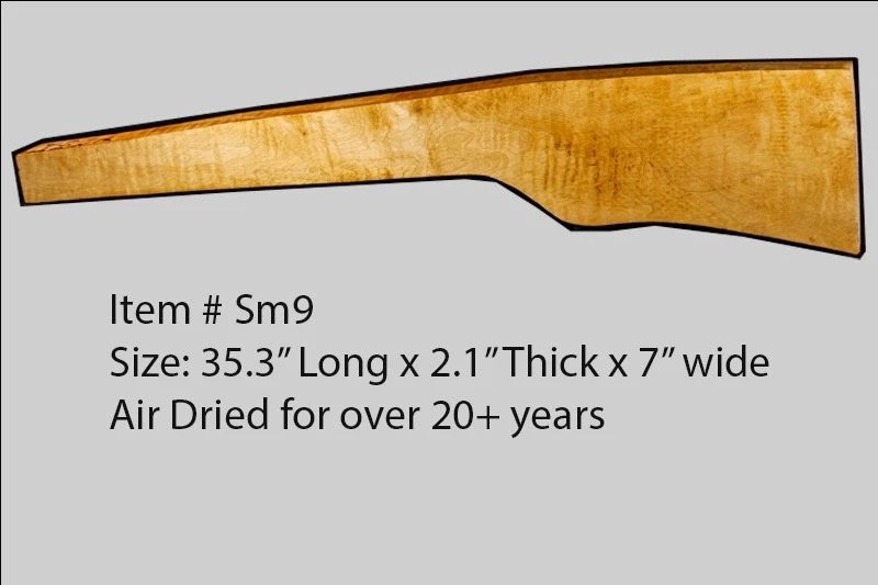 Sugar Maple Rifle Blank (#sm9)
