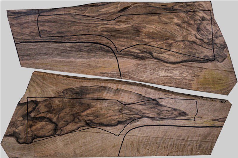 Turkish Walnut Shotgun Blank (#HB48)