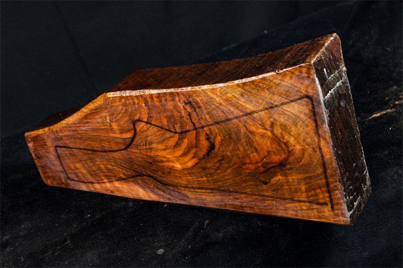 Turkish Walnut Shotgun Blank (#US43)