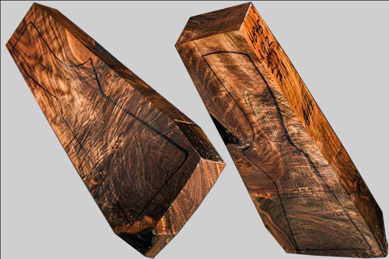 Turkish Walnut Shotgun Blank (#HB45)