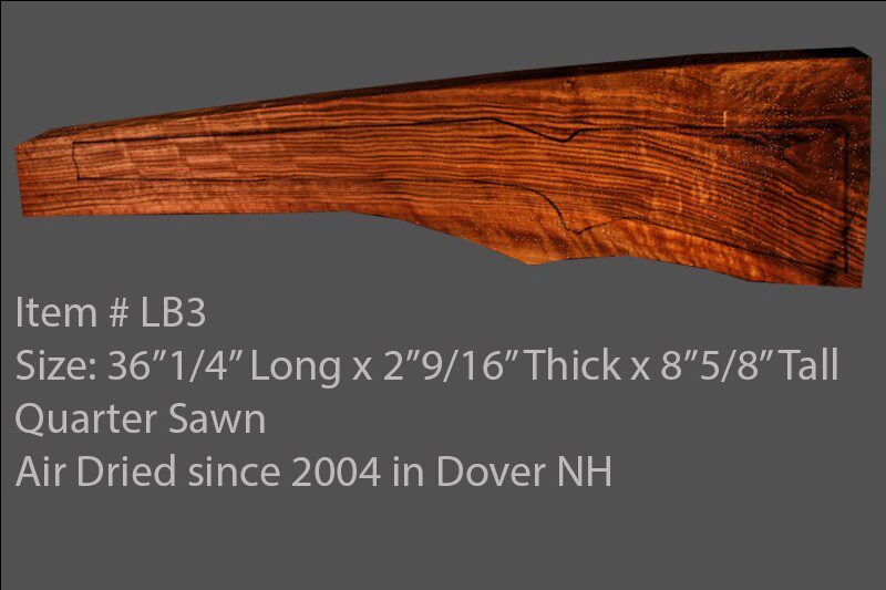 Turkish Walnut Rifle Blank (#LB3)