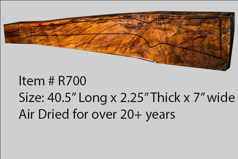 Turkish Walnut Rifle Blank (#R700)
