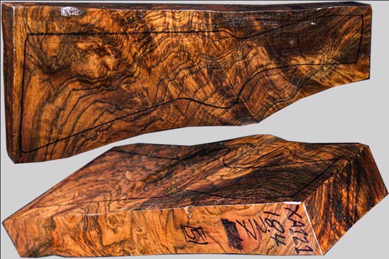 Turkish Walnut Shotgun Blank (#XA121)
