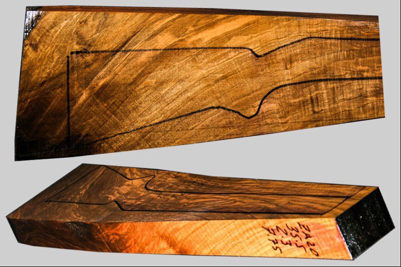 Turkish Walnut Rifle Blank (#ZA20)