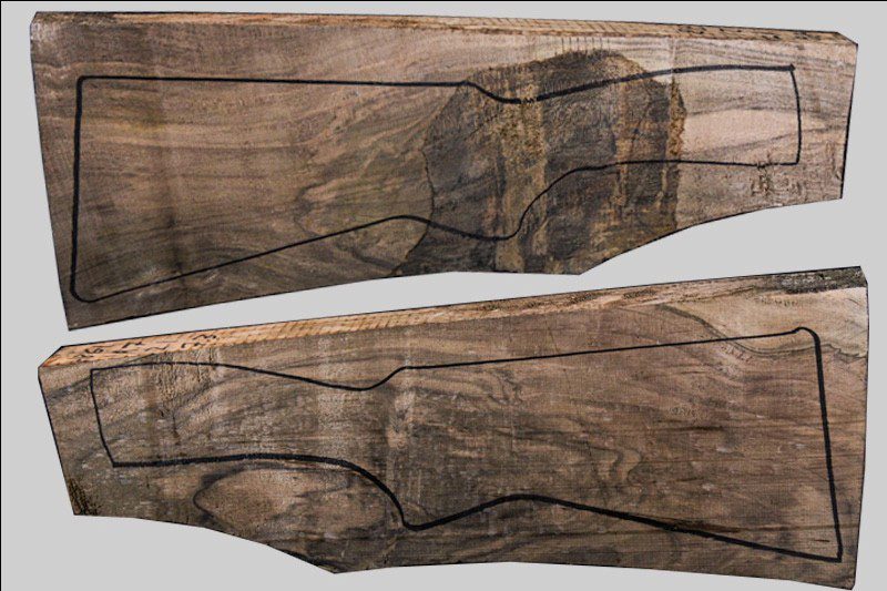Turkish Walnut Shotgun Blank (#HB61)
