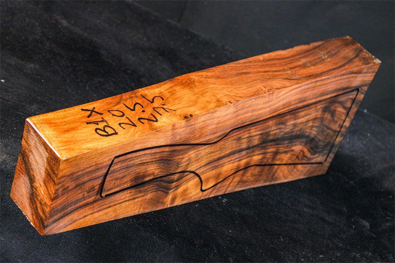 Turkish Walnut Shotgun Blank (#B1X)