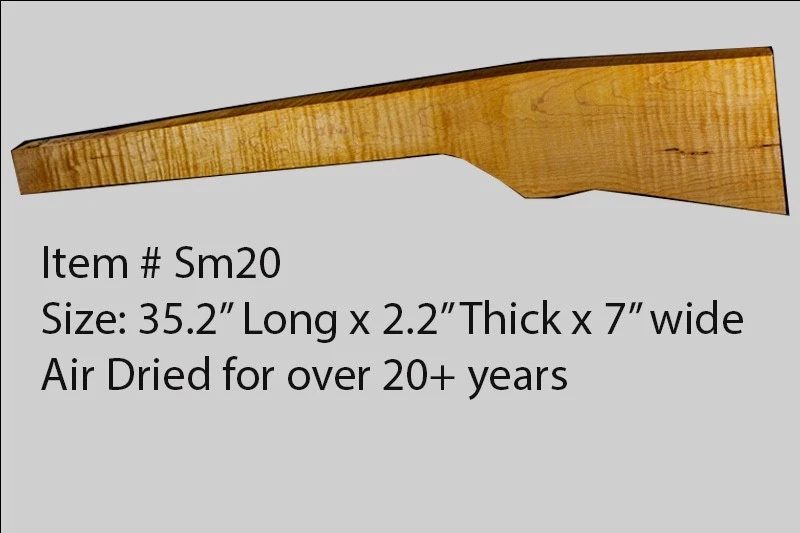 Sugar Maple Rifle Blank (#sm20)