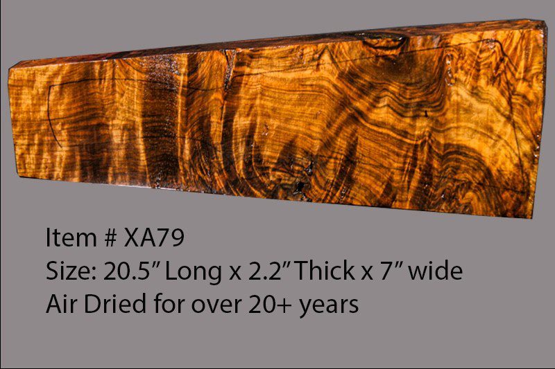 Turkish Walnut Shotgun Blank (#XA79)