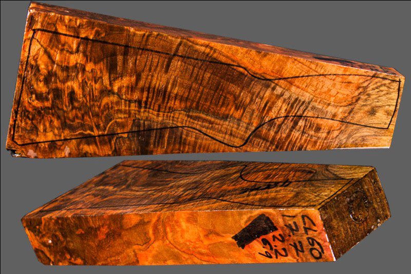 Claro Walnut Shotgun Blank (#CL60)