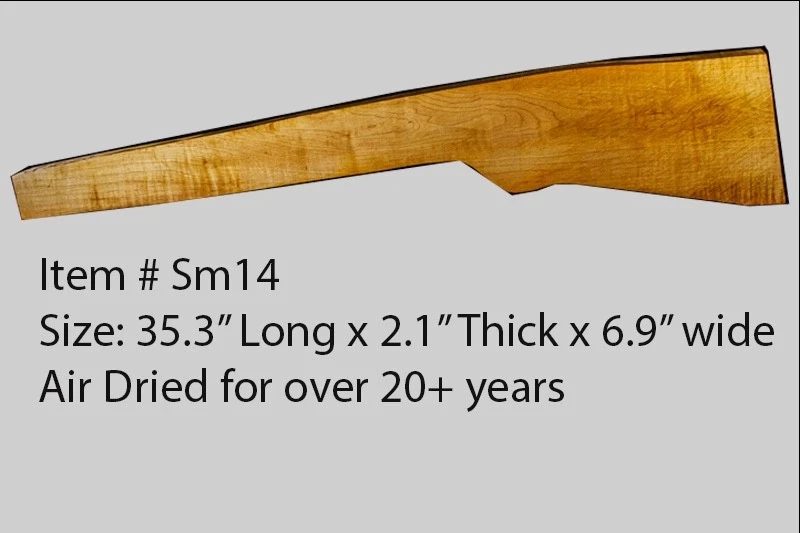 Sugar Maple Rifle Blank (#sm14)