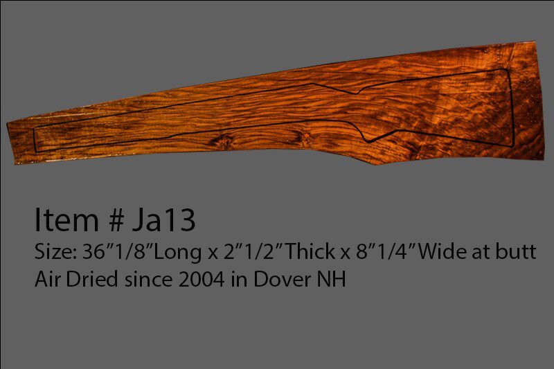 Turkish Walnut Rifle Blank (#JA13)