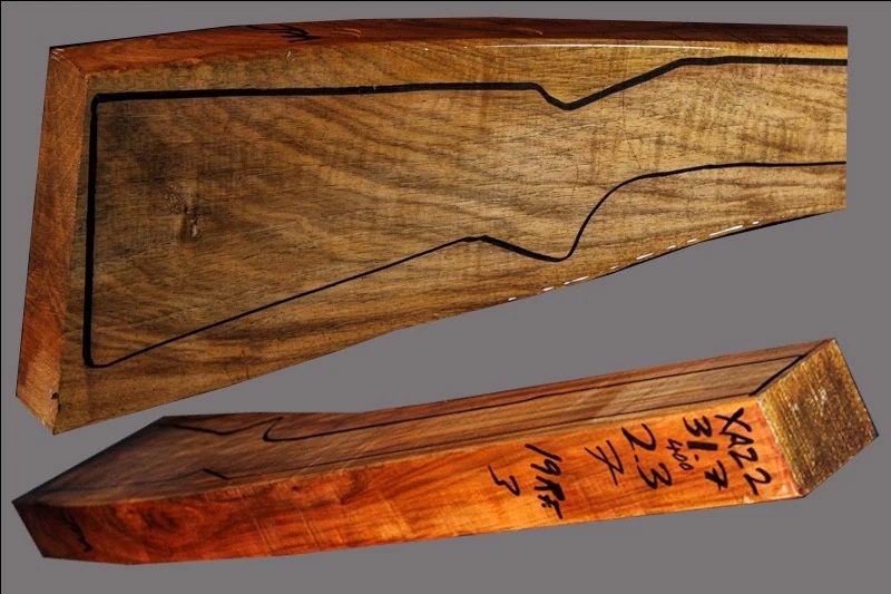 French Walnut Rifle Blank (#XA22)