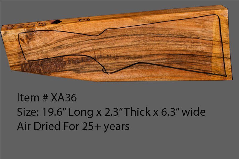 Turkish Walnut Shotgun Blank (#XA36)