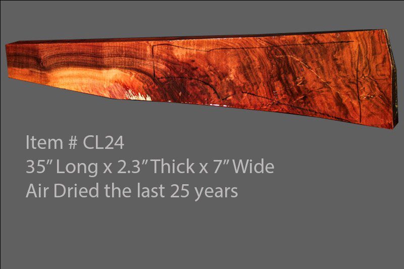 Claro Walnut Rifle Blank (#CL24)