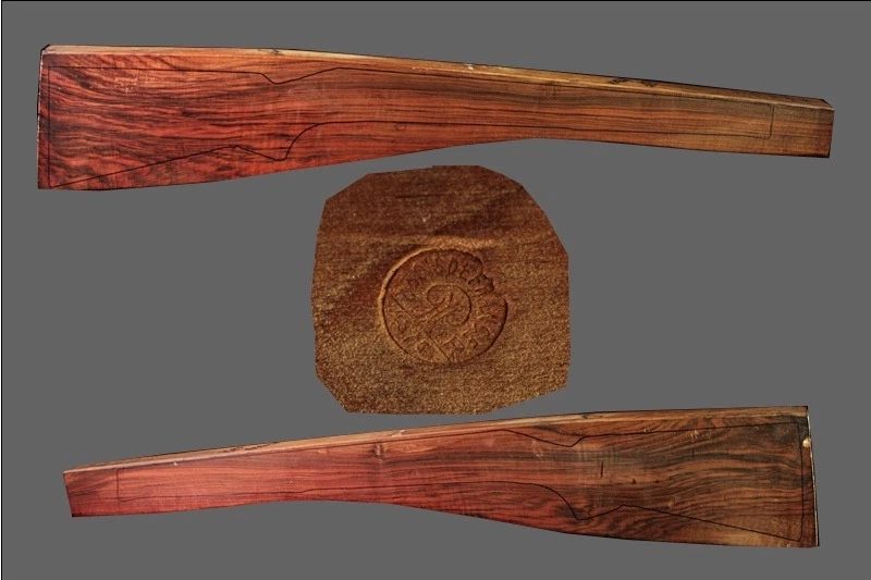French Walnut Rifle Blank (#XA4)