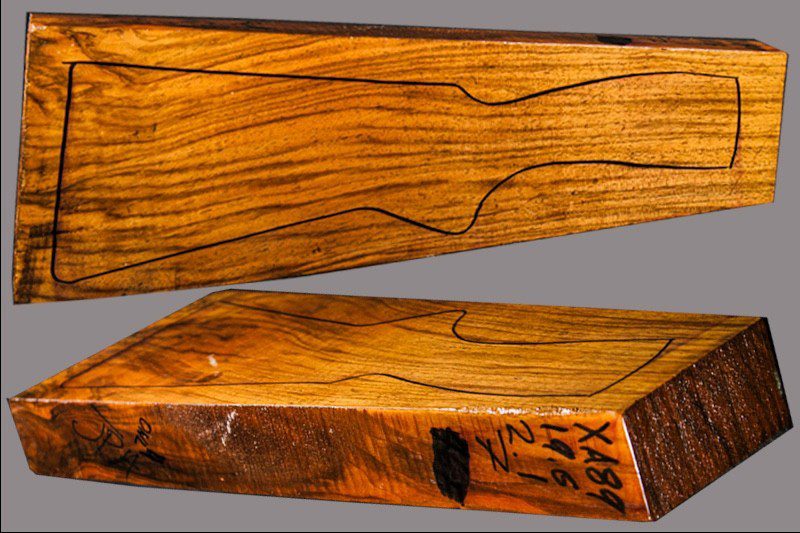 French Walnut Shotgun Blank (#XA89)