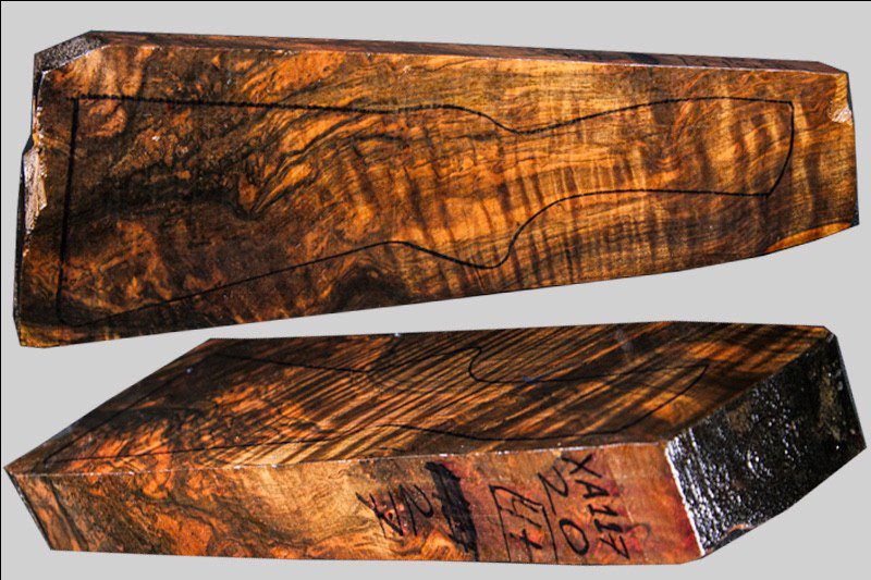 Turkish Walnut Shotgun Blank (#XA117)