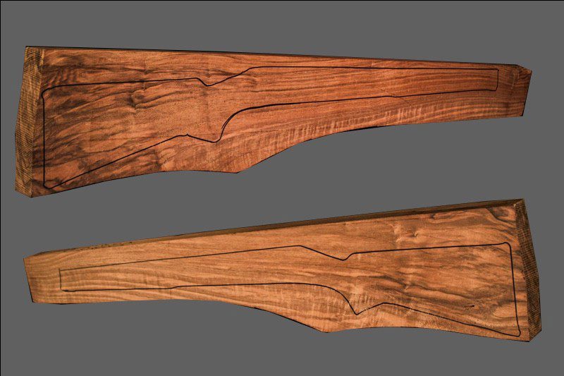 Turkish Walnut Rifle Blank (#JA73)