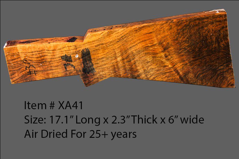 Turkish Walnut Shotgun Blank (#XA41)