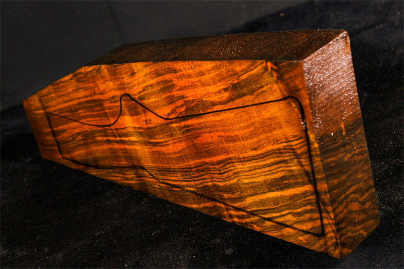 Turkish Walnut Shotgun blank (#hb88)