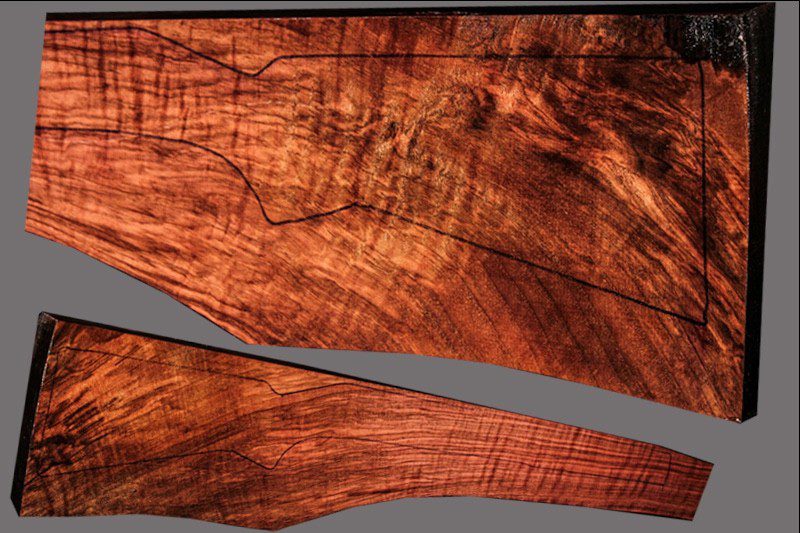 Turkish Walnut Rifle Blank (#JA90)