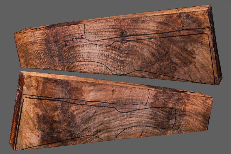 Claro Walnut Shotgun Blank (#CL44)