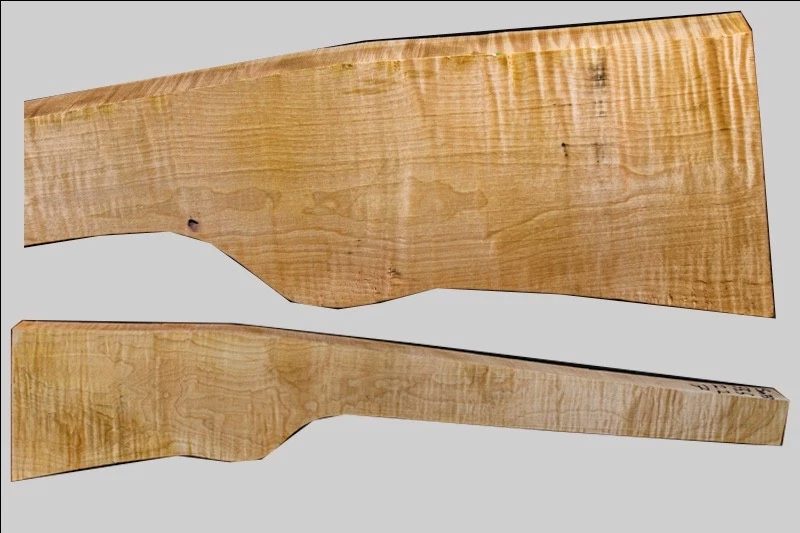 Sugar Maple Rifle Blank (#sm73)