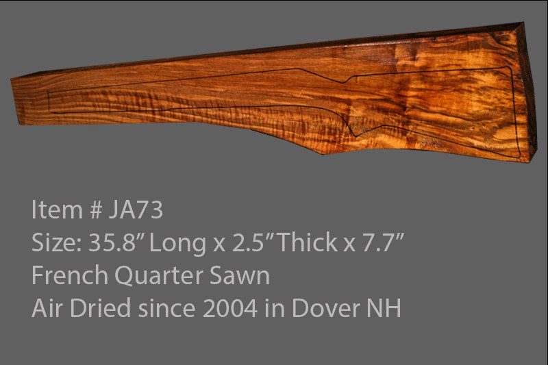 Turkish Walnut Rifle Blank (#JA73)