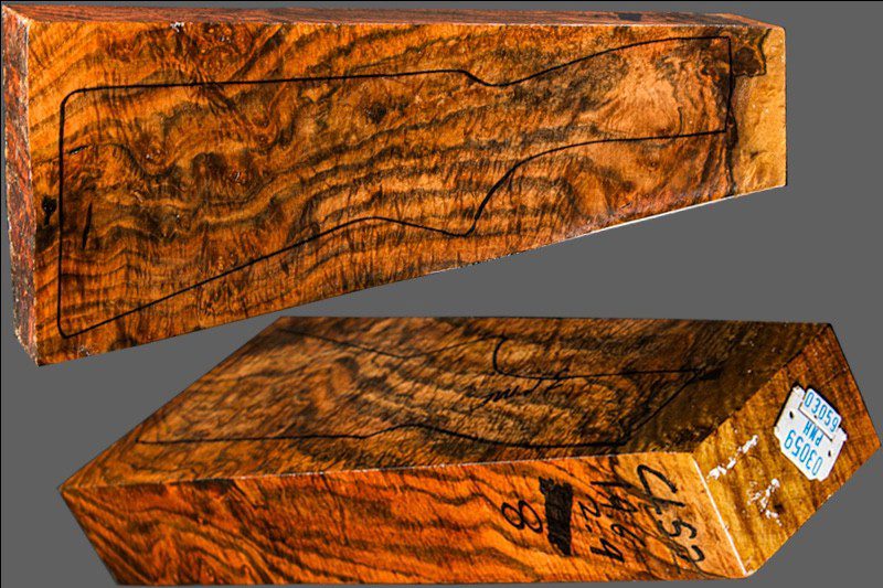 Claro Walnut Shotgun Blank (#CL52)