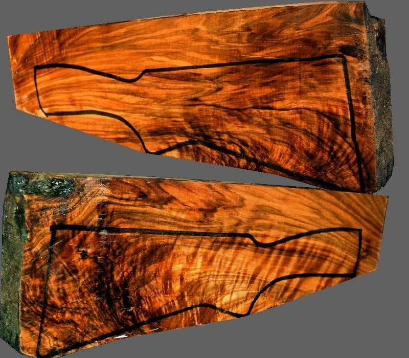Turkish Walnut Shotgun Blank (#B158)