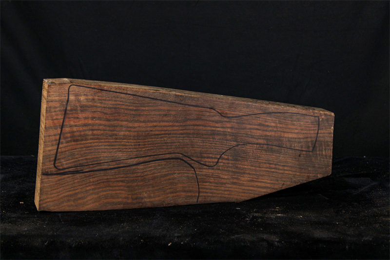 Turkish Walnut Shotgun blank (#hb82)