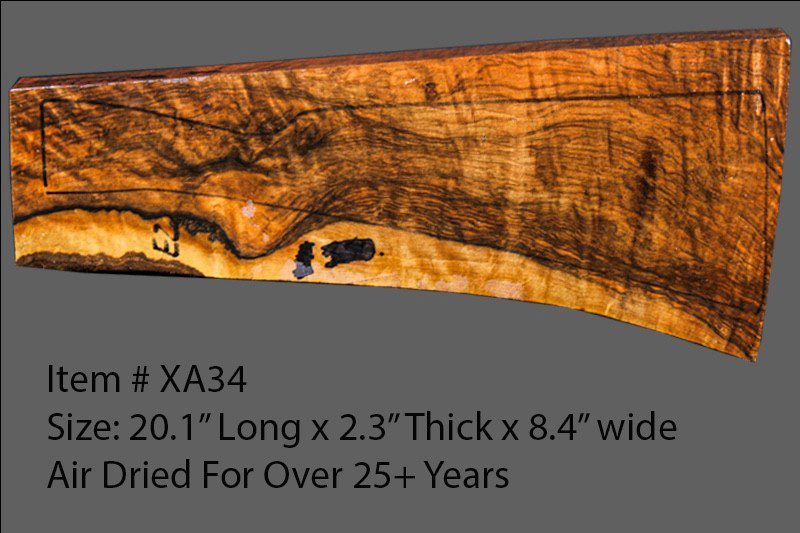 Turkish Walnut Shotgun Blank (#XA34)