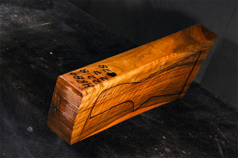 Turkish Walnut Shotgun blank (#hb89)
