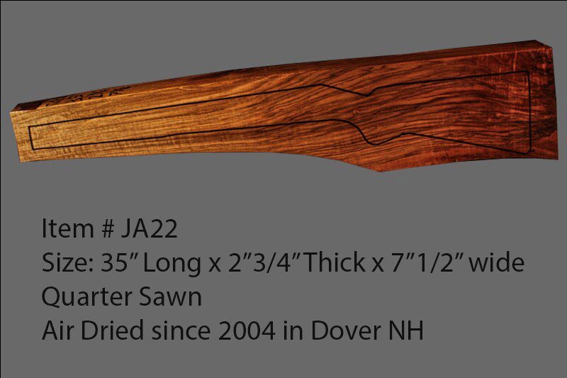 Turkish Walnut Rifle Blank (#JA22)