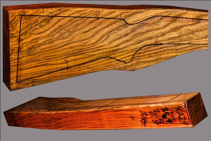 Turkish Walnut Rifle Blank (#XA29)