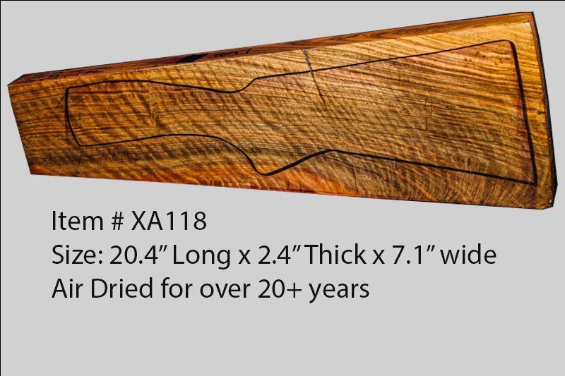 French Walnut Shotgun Blank (#XA118)