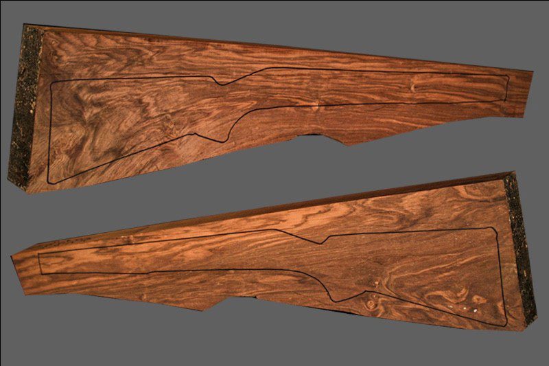 Turkish Walnut Rifle Blank (#JA70)