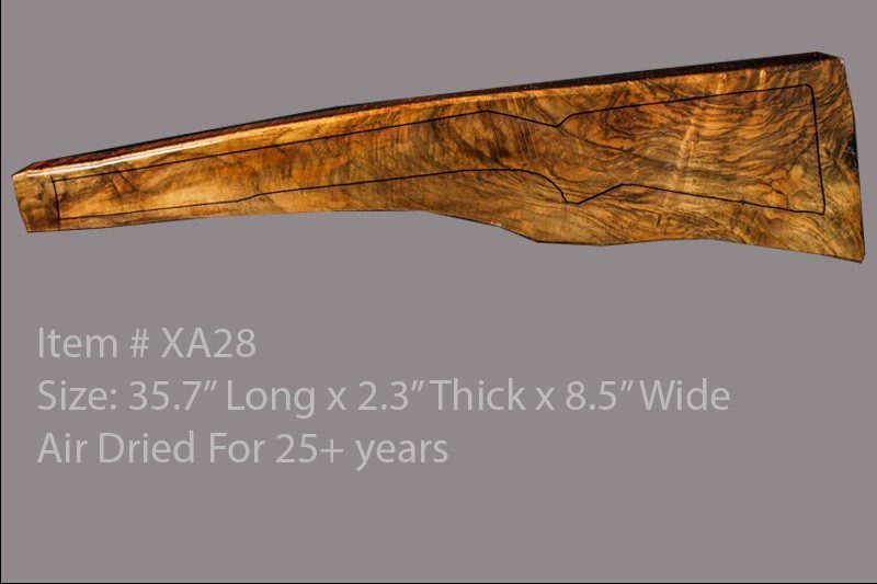Turkish Walnut Rifle Blank (#XA28)